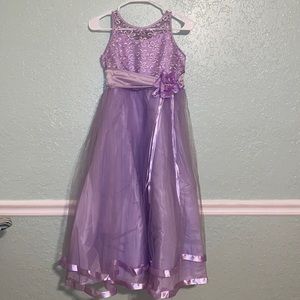 Size 12 purple formal dress